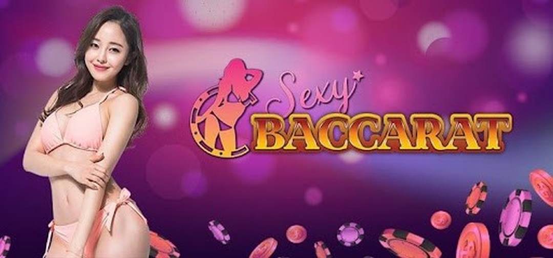 Logo bốc lửa của nhà phát hành game SEXY Baccarat