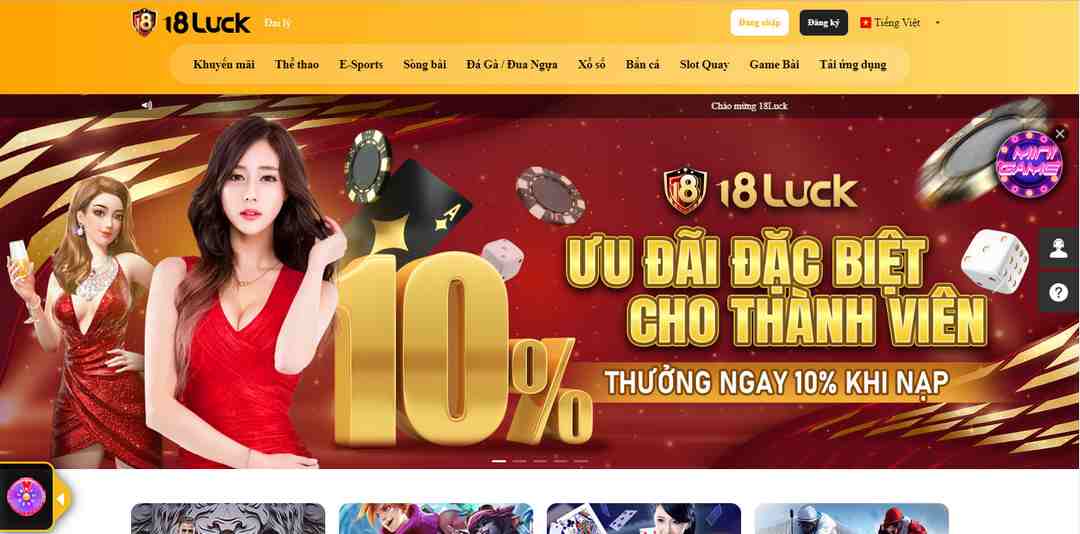 Trò chơi slot game hấp dẫn