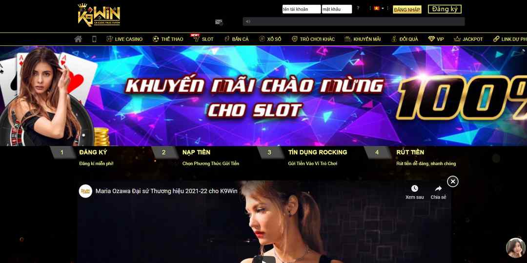 Giới thiệu một số thông tin về K9win