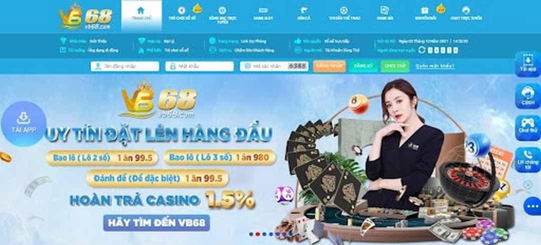 Nhà cái Vb68 quan tâm đến sự thoải mái và hài lòng của người chơi