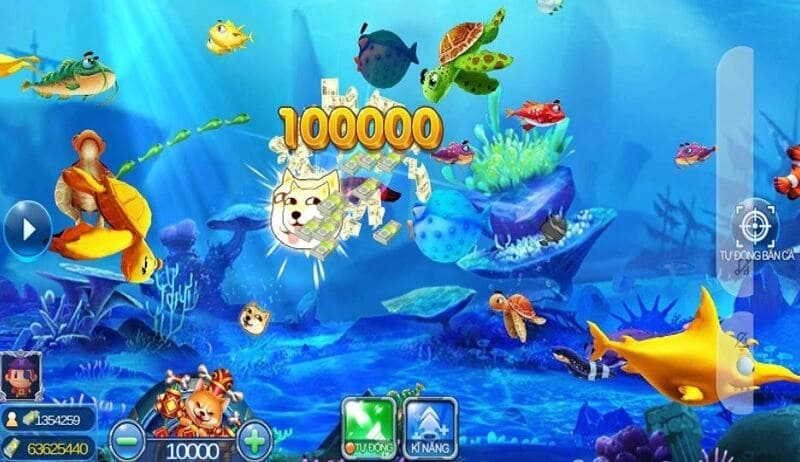 Các game săn cá thu hút người chơi tại Fun88