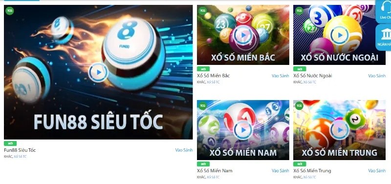 Kho game siêu tốc tại Fun88 cực ấn tượng